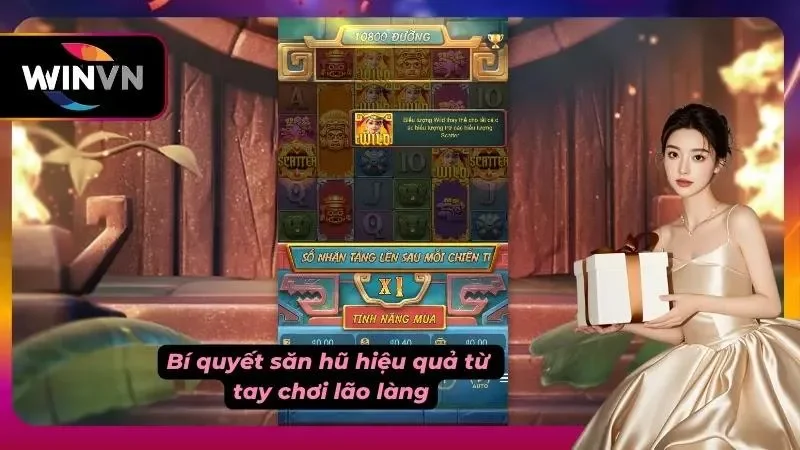 Màn hình giải thích biểu tượng Wild trong Kho Báu Aztec tại WINVN