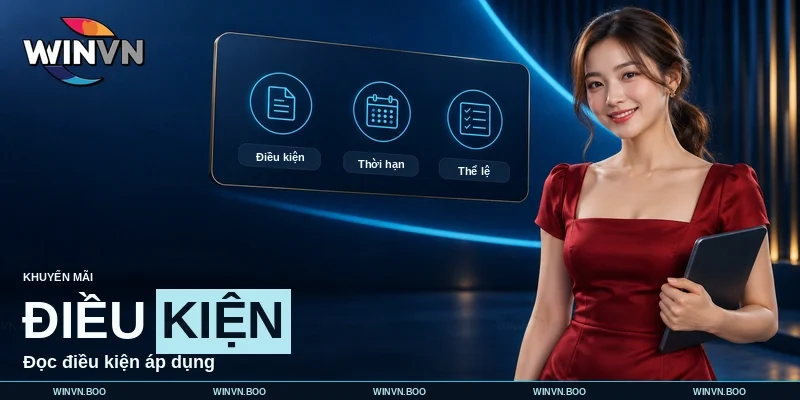 Điều kiện khuyến mãi WINVN gồm thời hạn áp dụng và thể lệ chương trình
